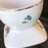 2 vintage porcelain shells