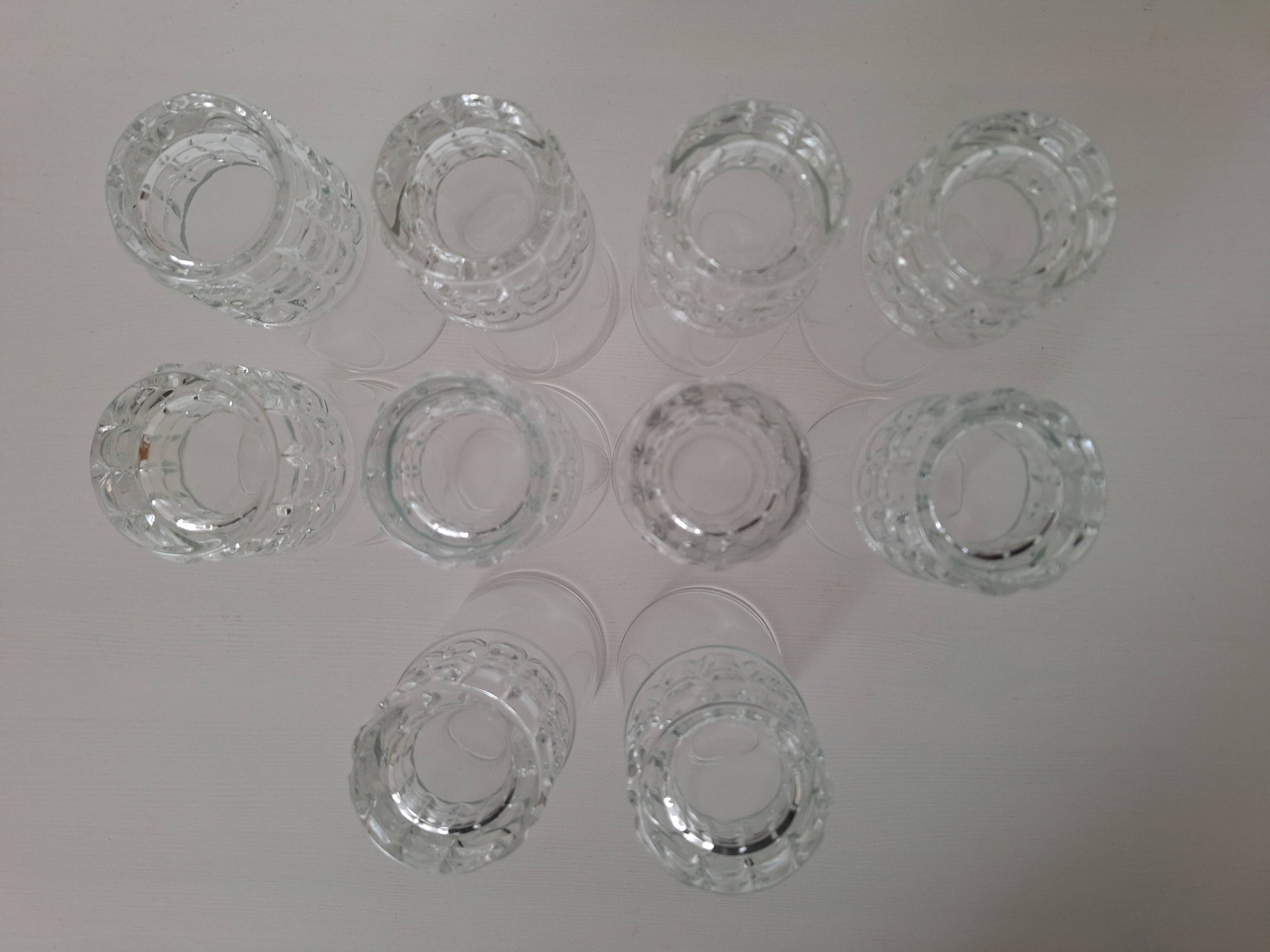 Water glasses or vintage aperitif glasses