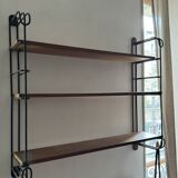 Vintage 1960s string shelf