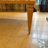 Wooden dining table