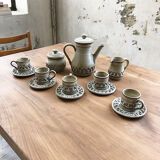 Coffee service - 6 cups Besson Vallauris