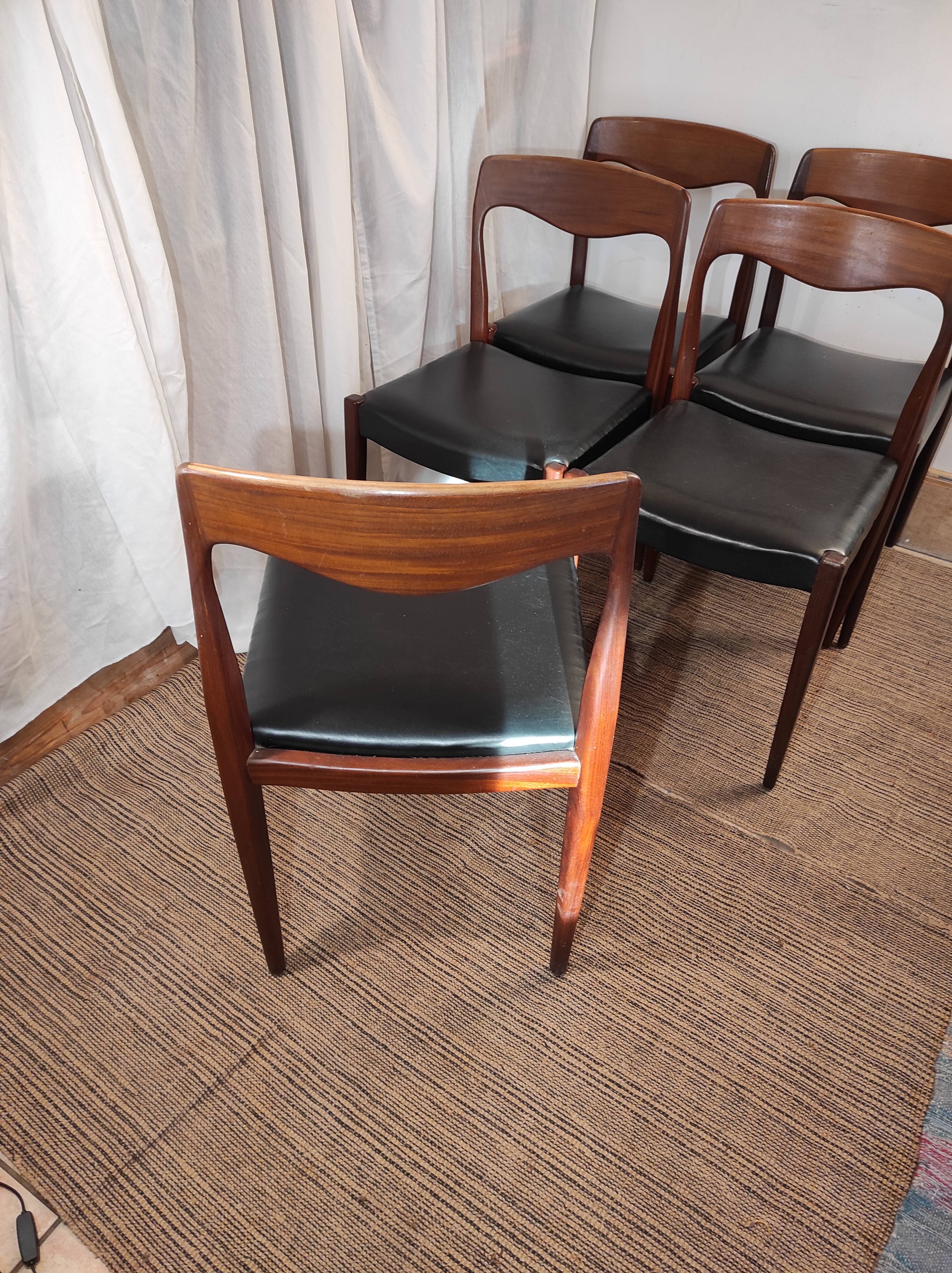 5 Scandinavian/Danish style chairs