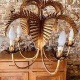 Palm type chandelier by Hans Kogl