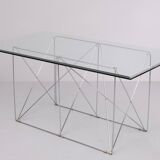 Max Sauze Dining Table With Foldable Base 1970s France