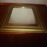 Mirror 1900 plaster dore 34x41cm