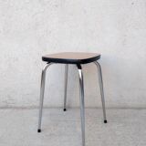 Formica wood effect stool