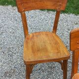 Set of 6 1950s bistro chairs