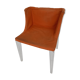 Kartell Mademoiselle Uni Orange chair by Philippe Starck
