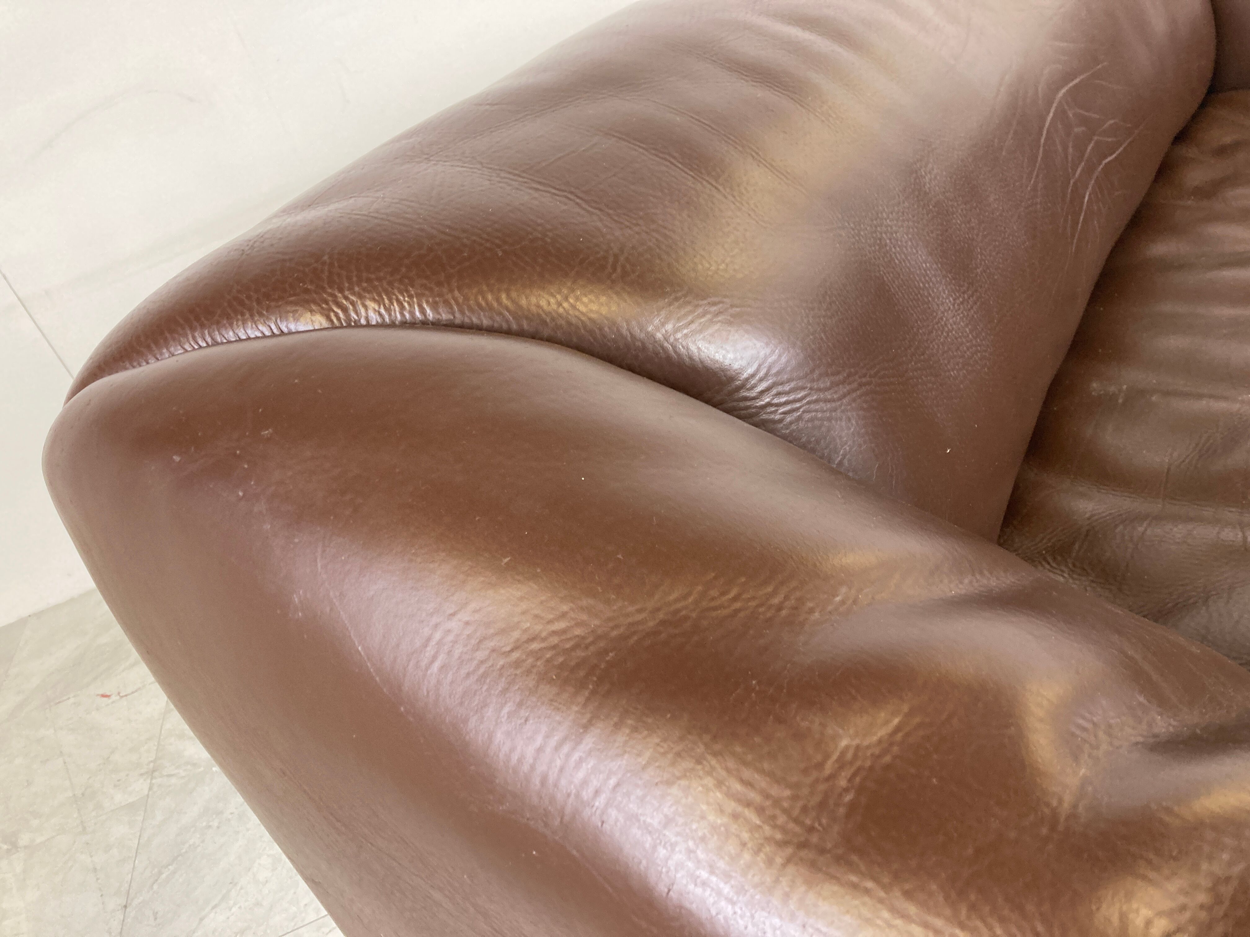 De Sede DS47 pair of sofas, 1960s