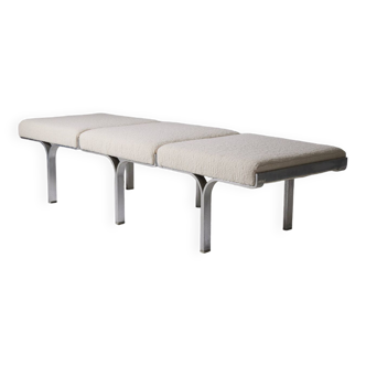 John Behringer white bench