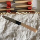 Vintage resin and stainless steel knives