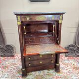 19th Century Empire Period Mahogany Feather Desk