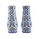 Paire de Vases Amphores Art Déco Céramique Emaillée 1915
