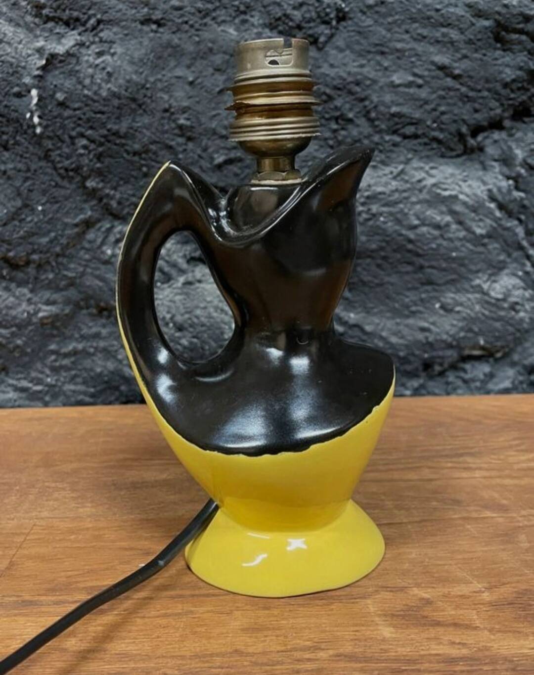 Ceramic lamp circa 1960 Vallauris