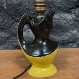 Ceramic lamp circa 1960 Vallauris