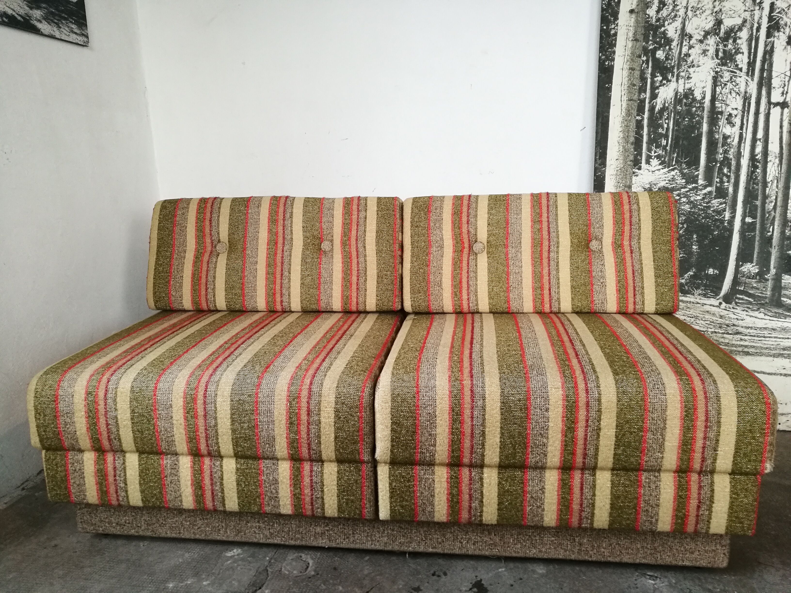 Sofa, vintage daybed 1980