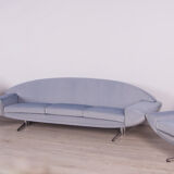 Swedish sofa and Two Armchairs Capri by Johannes Andersen for Trensum, 1960s
