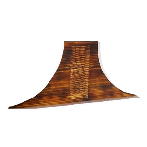 Vase en bois
