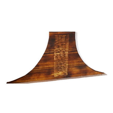 Wooden vase