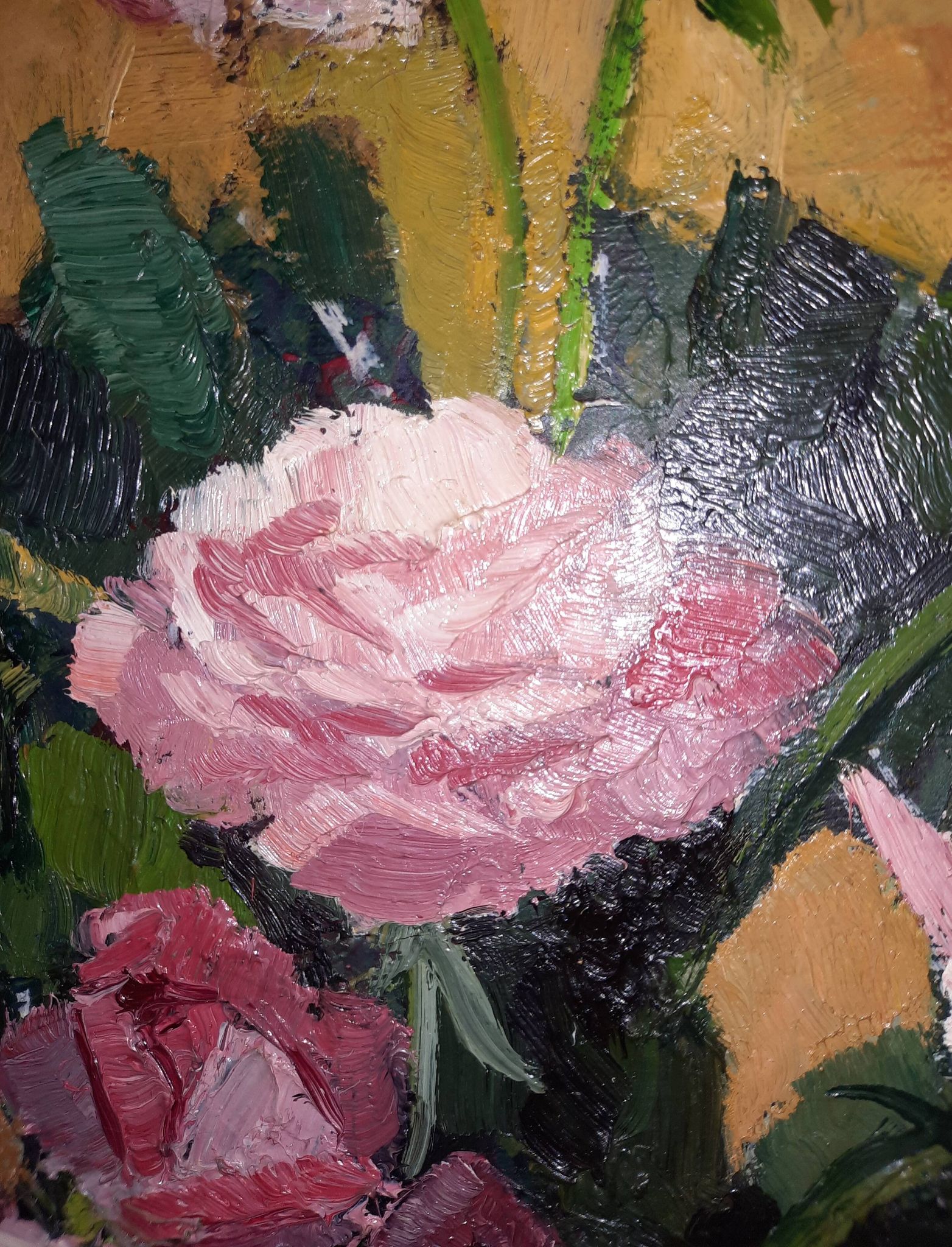 Huile sur toile de M.Mevel Roussel