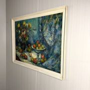Large mid-century  still-life painting 1962