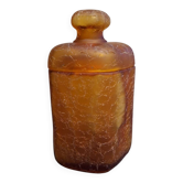 Pot à en coton verre craquelé