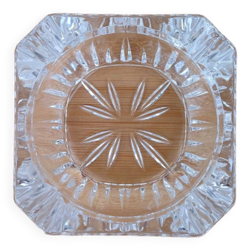 Cendrier en cristal d'Arques