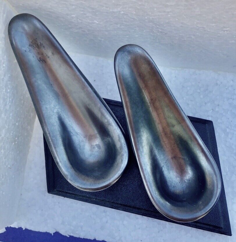 Pipe holder Ceramic Black Iridescent Free Form 50's