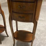 2 bedside tables Louis XV style