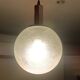 Suspended Lamp Murano Ice Glass by Targetti Sankey 1970s