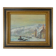 Painting “Under the Snow”, signed J.J Duboc – 1980
