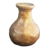 Old small bronze vase