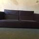2-seater leather leolux sofa