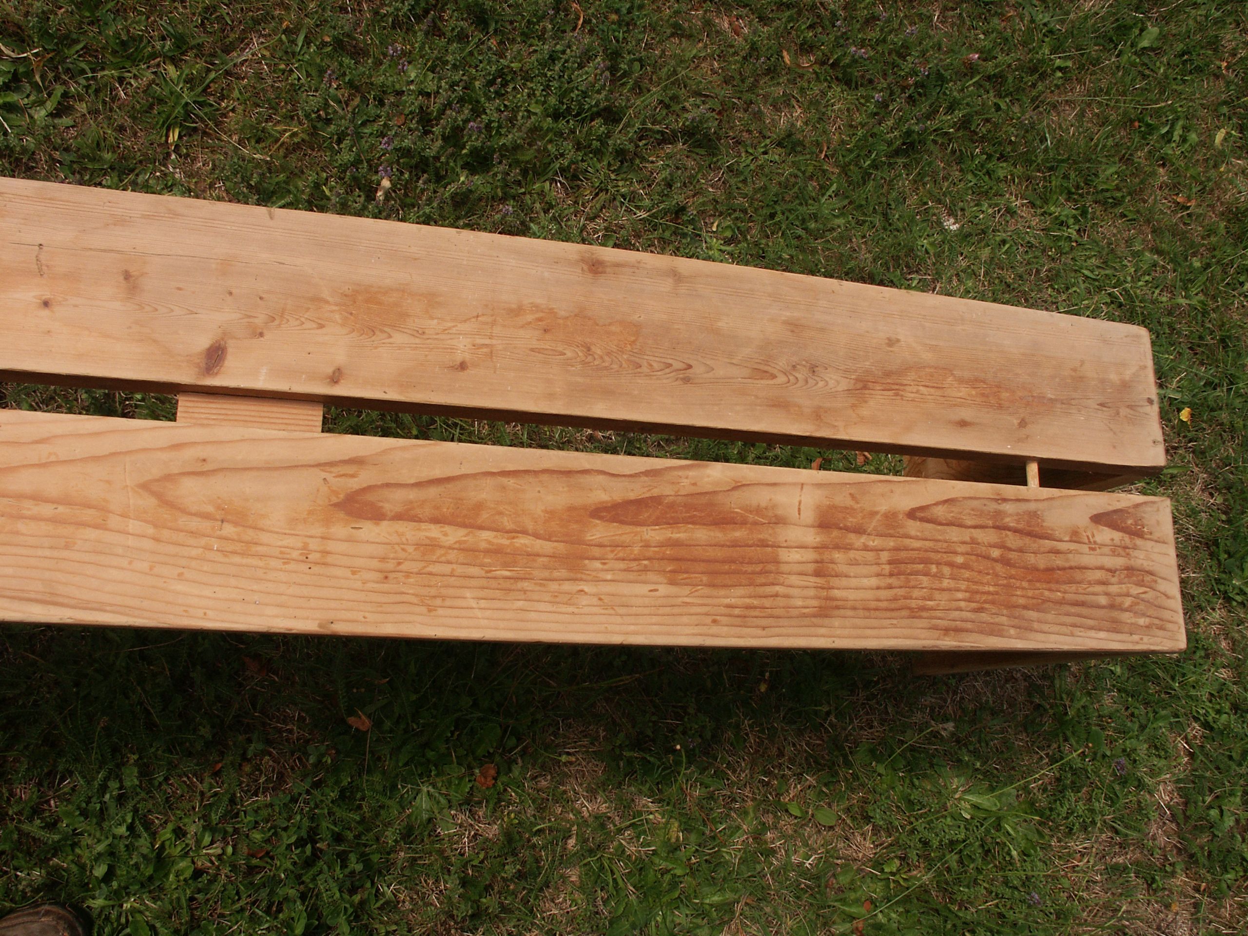Pine bench