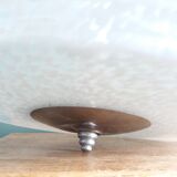 Art Deco glass globe pendant from Clichy