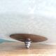 Art Deco glass globe pendant from Clichy