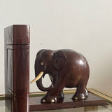 Elephant bookends