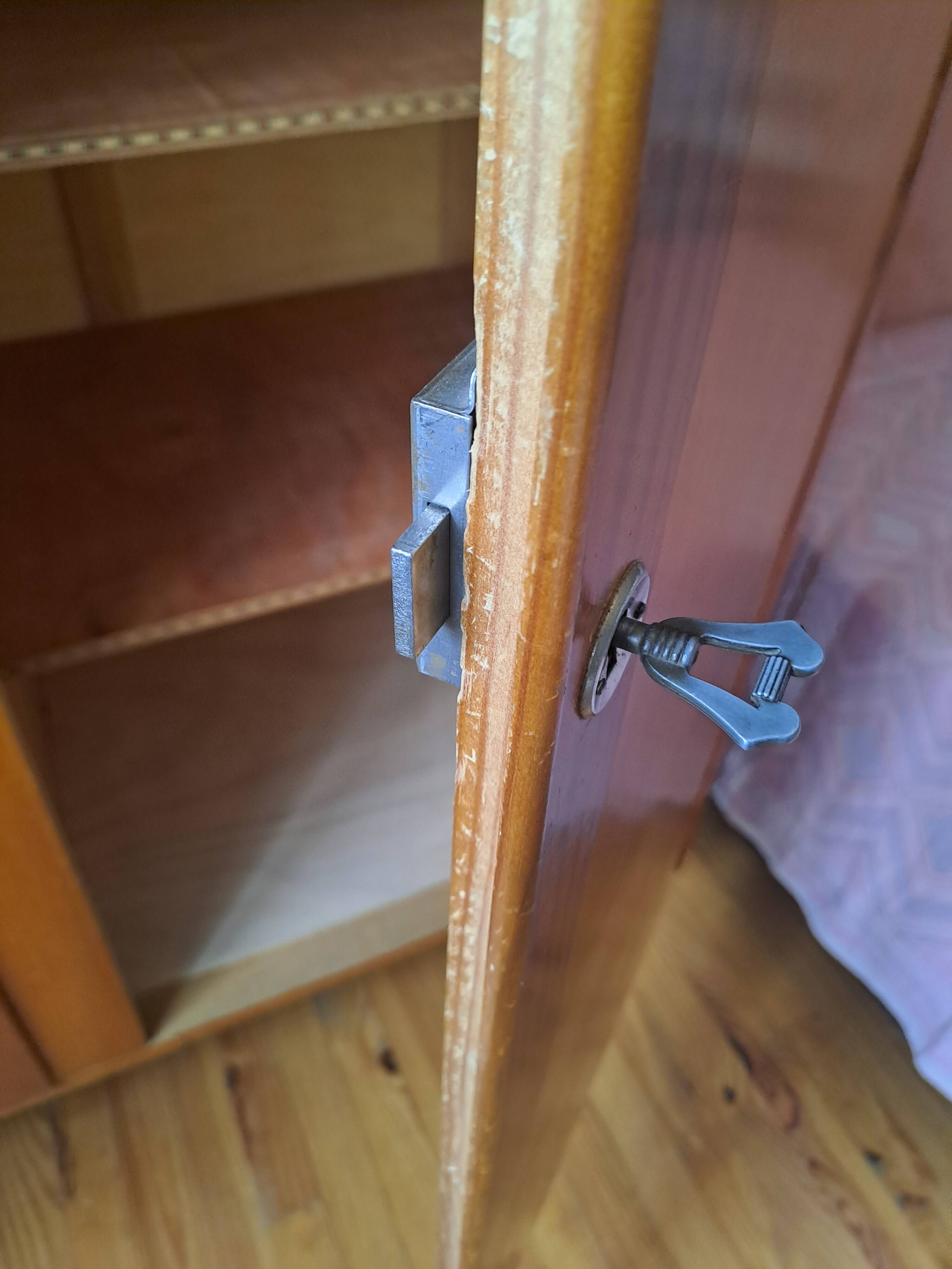 1930s Parisian wardrobe with compass feet