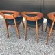 Set of 3 Roger Landault chairs for Sentou