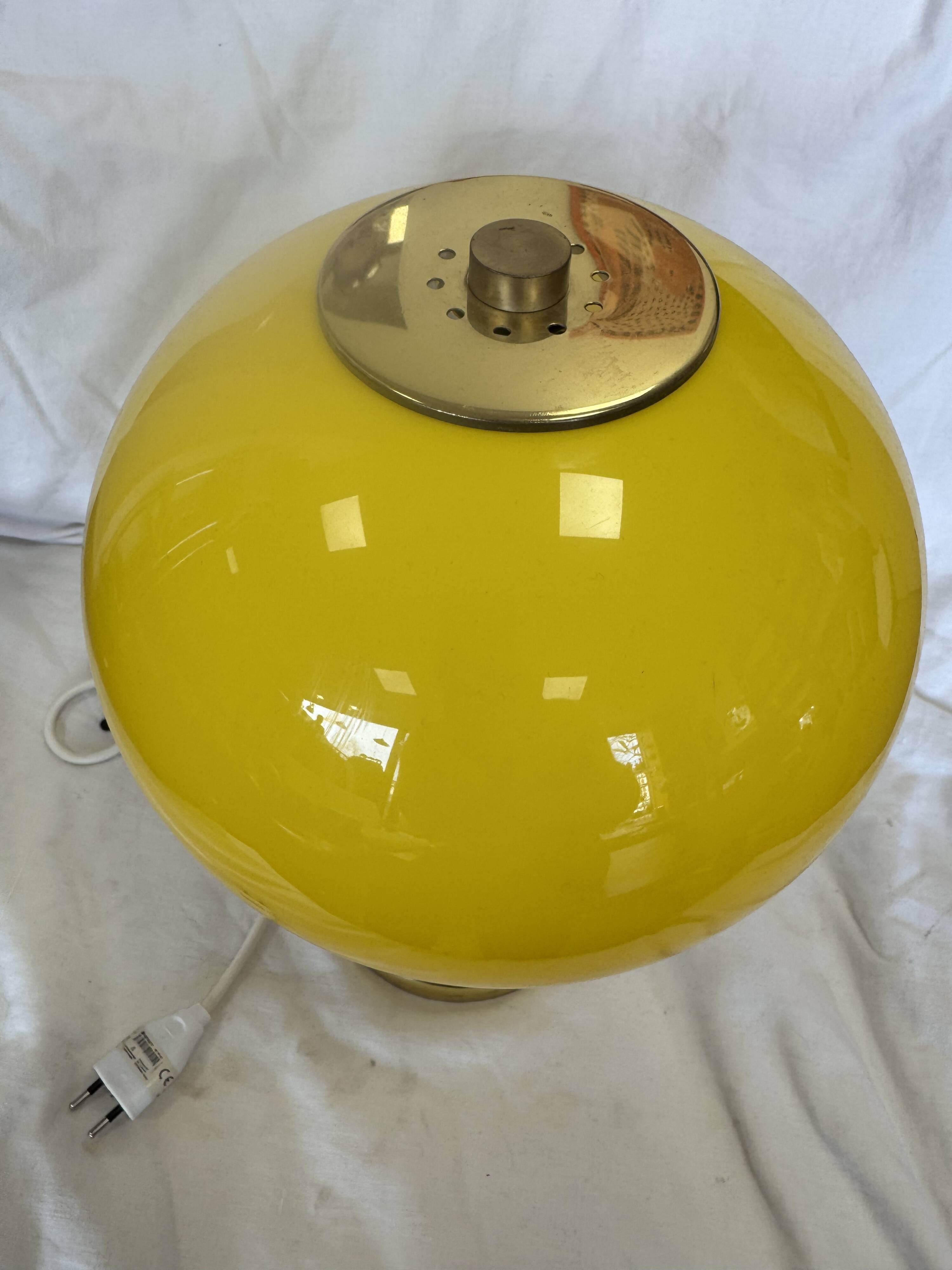 Vintage 70s mushroom lamp