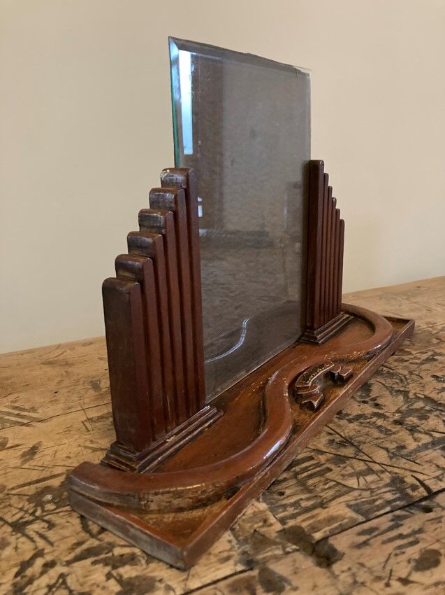 Wooden art deco frame