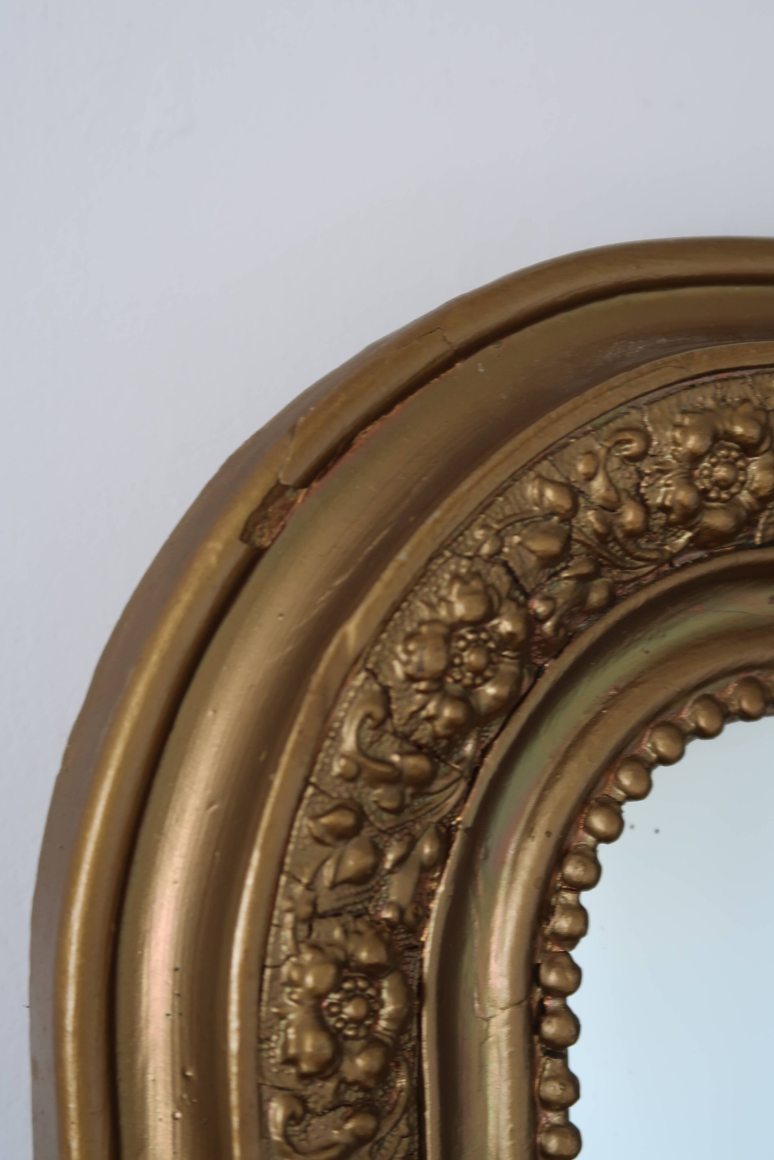 Louis Philippe vintage mirror 53x43cm