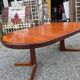 Baumann extendable teak table from the 1960s (2 extensions)