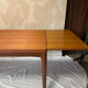 Scandinavian dining table in teak 1970
