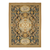 Tapis Aubusson vintage européen fait main 271 cm x 377 cm
