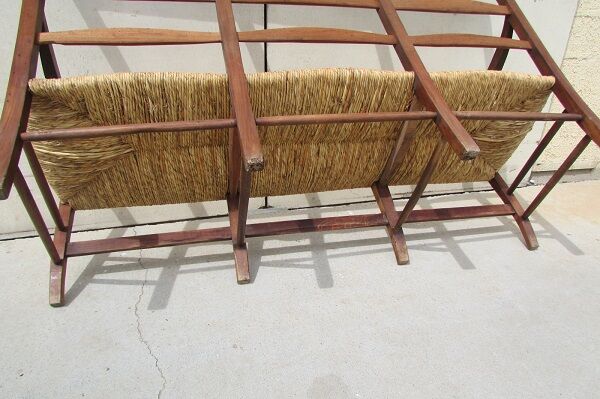 Radassier or mulched Provençal seat