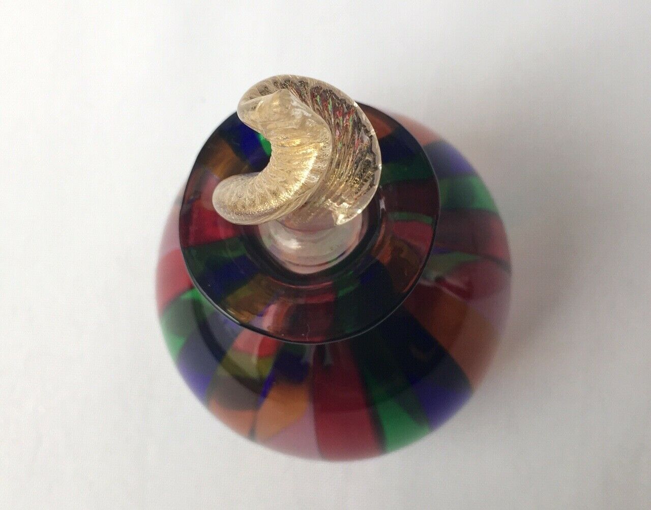 Murano Venitian multicouch coloured glass 1960
