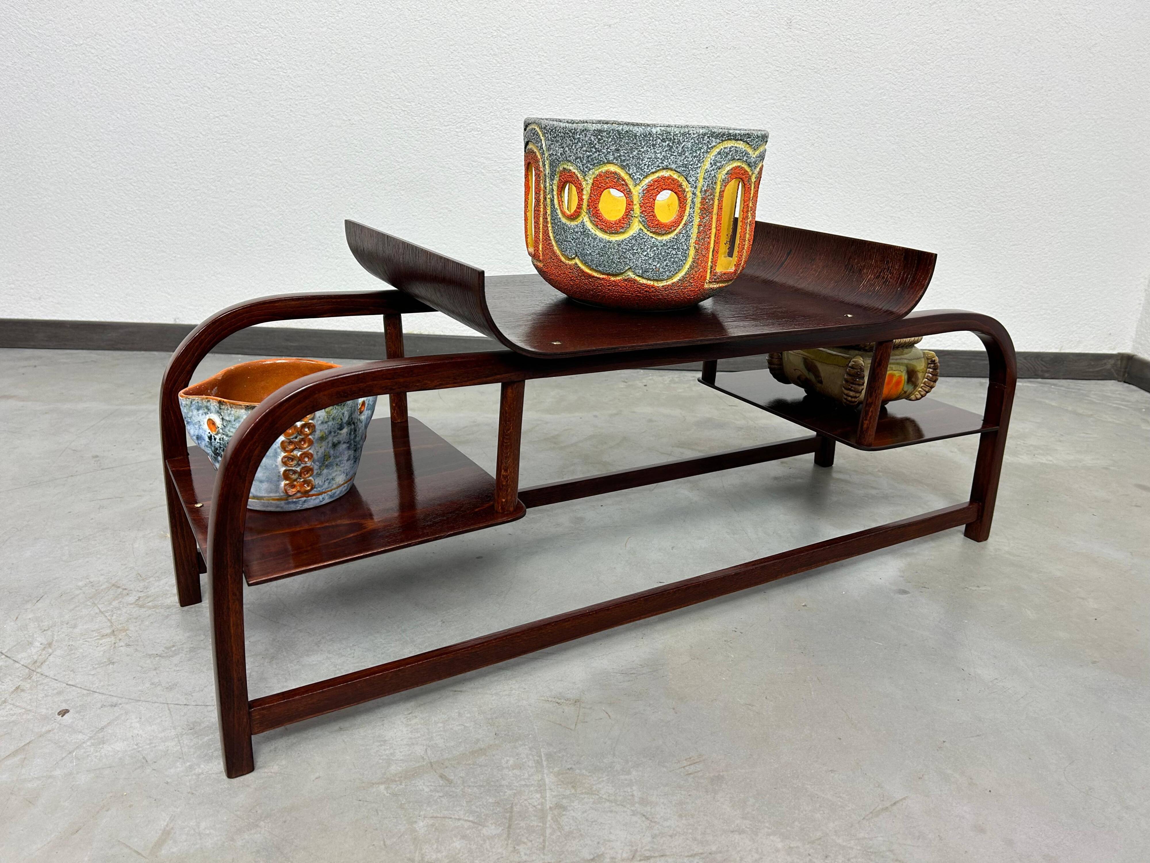 Very rare flower stand T376 by Thonet Mundus