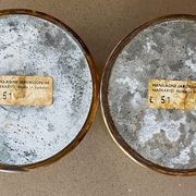 Pair of candle holders by Hans-Agne Jakobsson