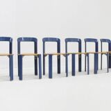 Vintage Bruno Rey dining chairs model 3300 set of 6